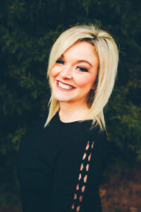 headshot of a blonde woman
