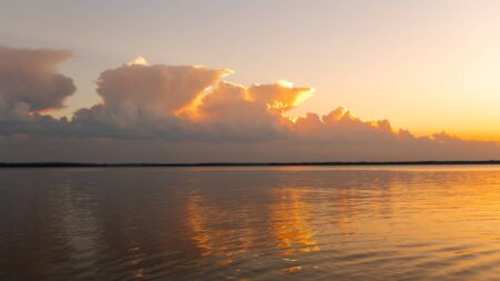 lake eufaula sunset
